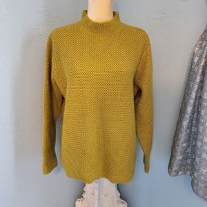 Karen Scott mock neck sweater A5
